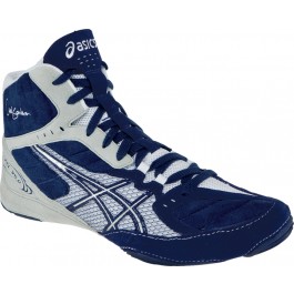 Asics Cael V5.0  Wrestling Shoes navy-silver-white