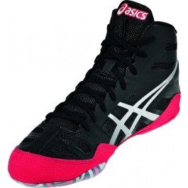 red asics wrestling shoes