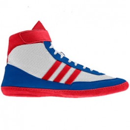 Adidas Combat Speed 4 Wrestling Shoes white-red-blue