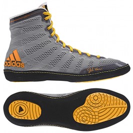 Adidas adizero Varner Wrestling Shoes grey-black-gold