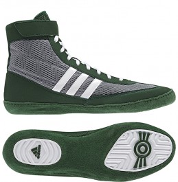 Adidas Combat Speed 4 Wrestling Shoes grey dark green white Adidas Wrestling Shoes Wrestling Shoes Adidas Wrestling Shoes for Sale