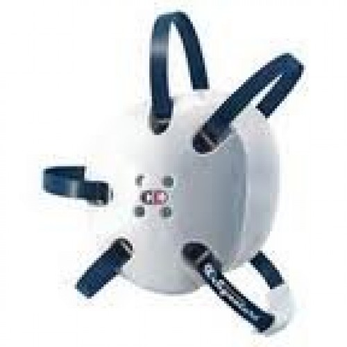 Cliff Keen Custom Signature Headgear white/navy Wrestling Headgear