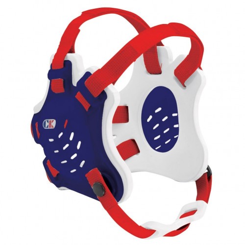 Cliff Keen Custom Tornado Headgear navy/white/scarlet Wrestling