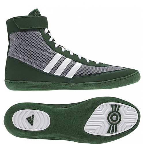 green adidas wrestling shoes online -