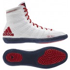 Adidas adizero Varner Wrestling Shoes white-navy-red