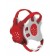 Cliff Keen Custom Tornado Headgear scarlet/white/scarlet