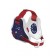 Cliff Keen Custom Twister Headgear navy/white/scarlet