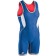 Brute Men's Ventilated Reversible Singlet red/royal/white/grey