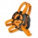 Quad III Headgear orange/black