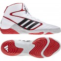 Mat Wizard 4 IV Wrestling Shoes white-red-black