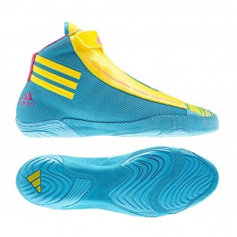 colorful wrestling shoes