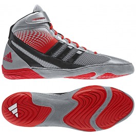 Adidas Response 3.1 Wrestling Shoes silver-red-black