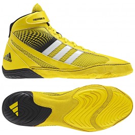 Adidas Response 3.1 Wrestling Shoes bright yellow-white-black