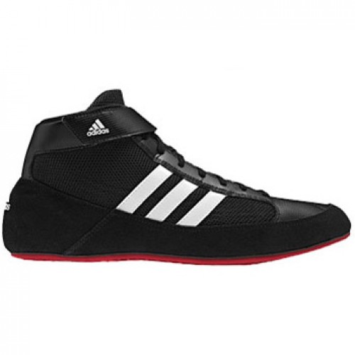 Adidas HVC WrestlingShoes black-white-red - Adidas Wrestling Shoes - Adidas